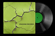 Cracking paint on wall. 53 images, a Texture Graphic by Handmadefont (Thumbnail 10 of 12)