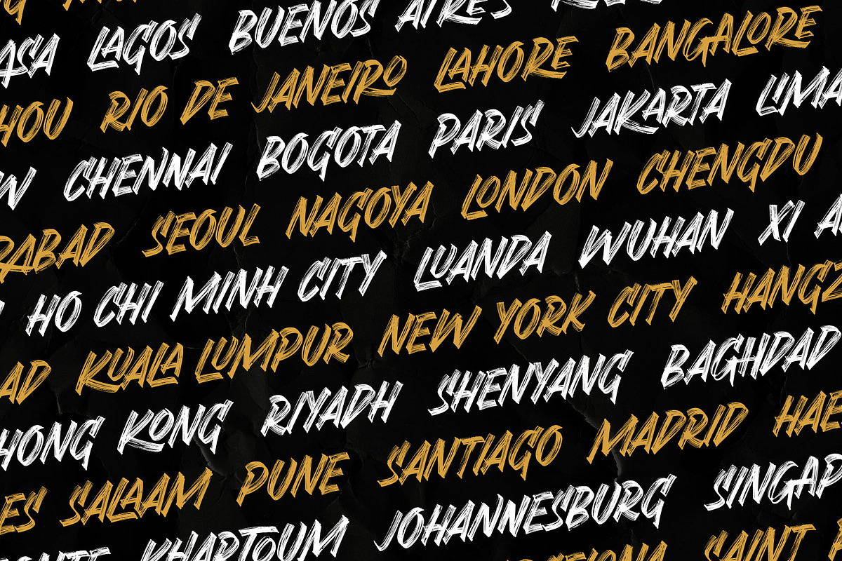 Grashrock - Freestyle brush, a Font by Arterfak Project (Photo 10 of 12)