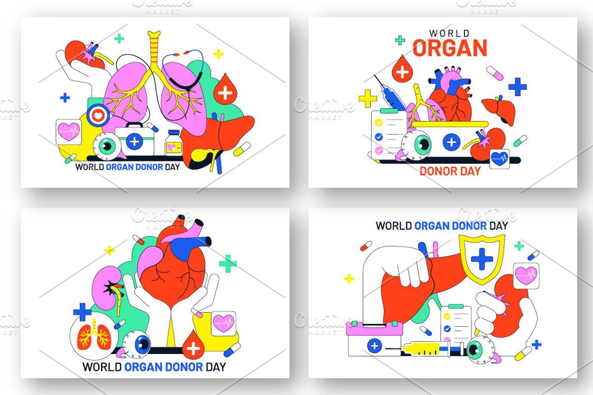 10 World Organ Donor Day, a Healthcare Illustration by denayunebgt (Photo 3 of 4)