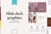 Melanie Slide Deck Canva Templates, a Templates & Theme by The Canva Template Shop (Thumbnail 1 of 6)