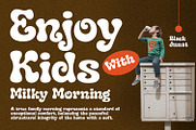 Pluffy Oracled – Groovy Retro Vibes, a Handwritten Font by Black Junst (Thumbnail 2 of 13)