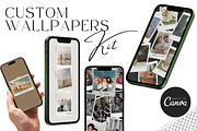 Wallpaper Canva Templates Bundle, a Social Media Template by Wicked Creative (Thumbnail 1 of 12)