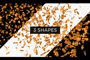 Gold Confetti Video Overlays, a Background Graphic by Enchanted Studios (Thumbnail 2 of 5)