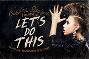Let's Do This Custom Font, a Font by Cruzine (Thumbnail 1 of 5)