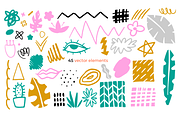 Female characters (drawn flat style), an Object Graphic by PixelAesthetic (Thumbnail 2 of 6)