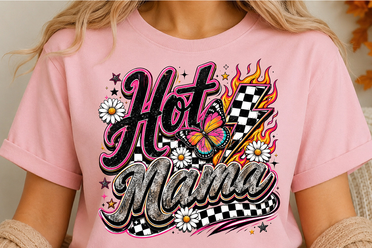 Hot Mama Butterfly PNG, an Object Illustration by DreamCafeArt (Photo 5 of 6)