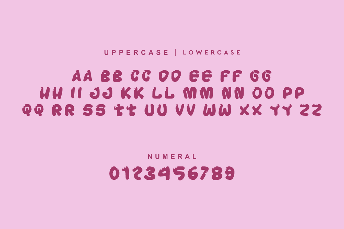 Candira - Candy Font, a Sans Serif Font by Iqsiart Studio (Photo 9 of 10)