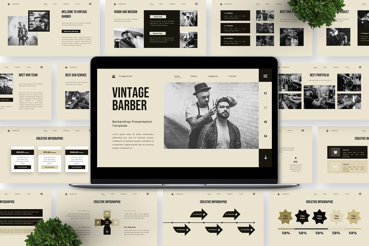 Vintage Barber - Barbershop Key preview 4