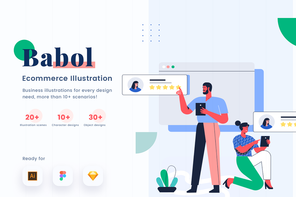 Babol - Start up E-Commerce Pack, a Templates & Theme by Graphicdunk (Photo 1 of 6)