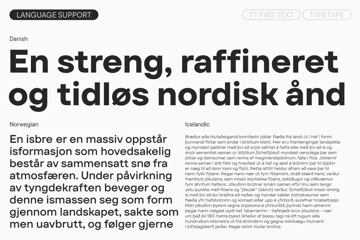 TT Firs Text, a Sans Serif Font by TypeType (Photo 8 of 15)