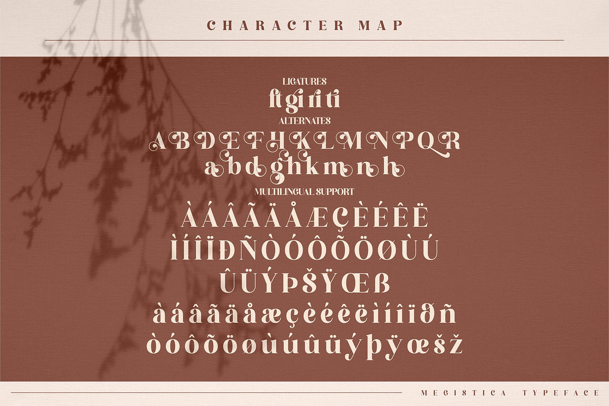 Megistica Modern Serif Font, a Script Font by Storytype Studio (Photo 7 of 8)