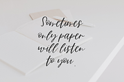 Paperheart Script, a Script Font by Beck McCormick (Thumbnail 3 of 10)