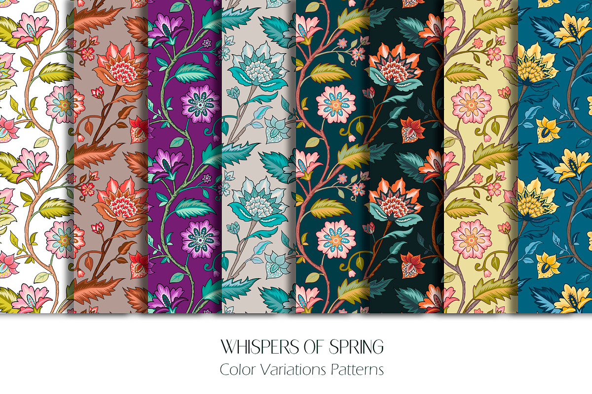 Whispers of Spring Seamless Patterns, a Pattern Graphic by Elena Dorosh (Photo 8 of 10)