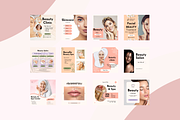 Beauty Salon Instagram Templates, a Social Media Template by Adored Templates (Thumbnail 7 of 10)
