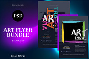 2 Art Flyer, a Design Template by PopotLane (Thumbnail 1 of 2)