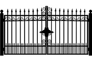 Wrought Iron Fence, an Object Graphic by Creativeshirt (Thumbnail 6 of 19)