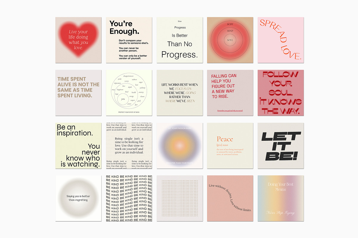 Instagram Social Media Quotes PS, a Social Media Template by Feel This (Photo 11 of 18)