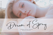 Dream of Spring, a Handwritten Font by BilberryCreates (Thumbnail 1 of 8)
