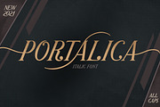 Portalica - Elegant Serif Font, a Serif Font by Letterhend Studio (Thumbnail 1 of 7)