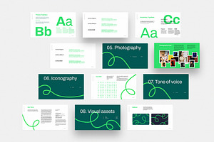 ORGANIC Brand Guidelines Template