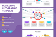 Marketing Infographic Template, a Templates & Theme by Bartama Graphic (Thumbnail 1 of 4)