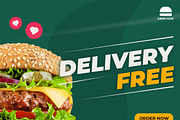 Burger Restaurant Instagram Post, a Social Media Template by FDR Studio (Thumbnail 5 of 6)