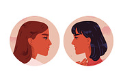 Lesbian couple in love, a Person Illustration by Good Studio (Thumbnail 2 of 3)
