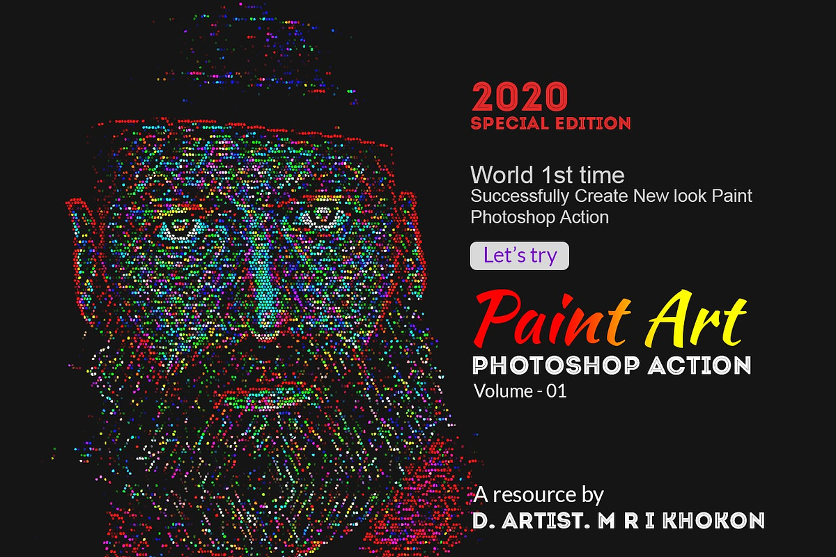 Colorful Pixel Art Action, an Action Add-On by MRI STUDIO (Photo 1 of 14)