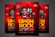 Church poster design template, a Social Media Template by church flyer templates (Thumbnail 1 of 4)