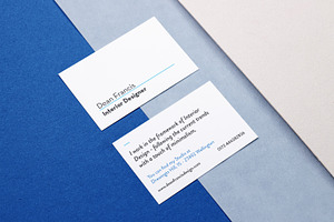 Indaco Business Card Template