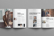 Modern Creative Lifestyle Magazine, a Magazine Template by MassiveCreator (Thumbnail 5 of 7)