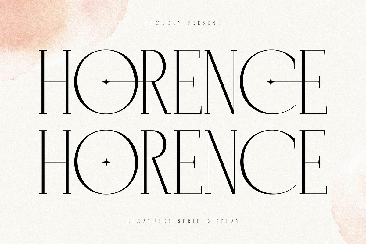 Horence  Ligature Serif Display, a Serif Font by Storytype Studio (Photo 1 of 15)