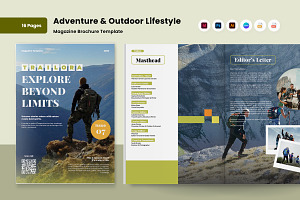 Outdoor Lifestyle Magazine, a Magazine Template by twinstd