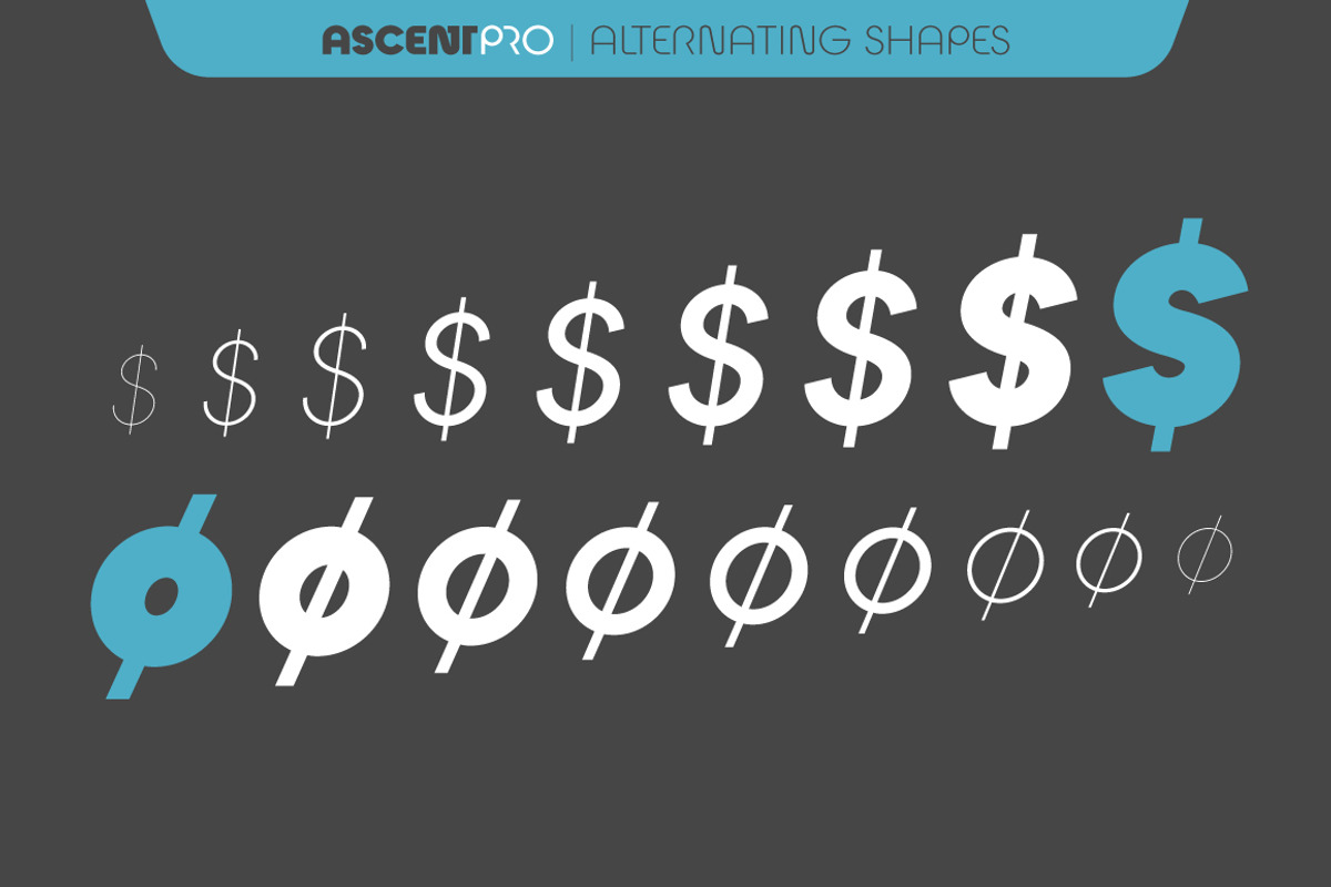 Ascent Pro (18 fonts), a Sans Serif Font by Fontop (Photo 11 of 15)