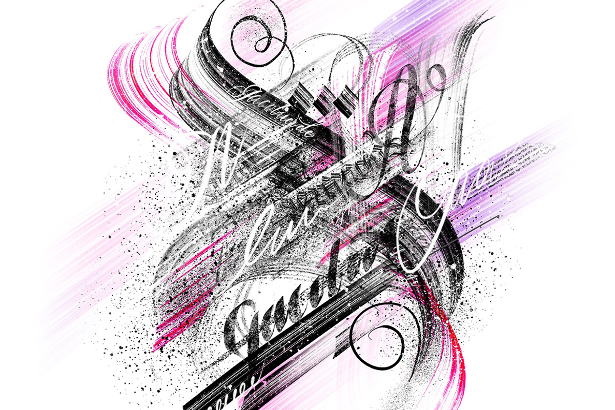 Blackletter Dry Brushes - Procreate, a Brush Add-On by Jake Rainis (Photo 10 of 11)