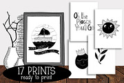 Modern Nursery Design Kit, a Decorative Illustration by Si Design Loft (Thumbnail 2 of 5)