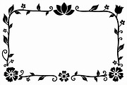 Decorative Flower Frame Bundle, an Illustration by Designs_River (Thumbnail 3 of 10)