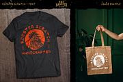 Rooster Scratch handcrafted font, a Handwritten Font by Fat Hamster (Thumbnail 2 of 9)