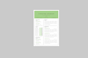 Christine Manager Resume Designer