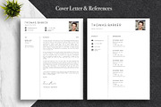 Minimal Resume Template Pack | Canva, a Resume Template by Lux Resume (Thumbnail 4 of 9)