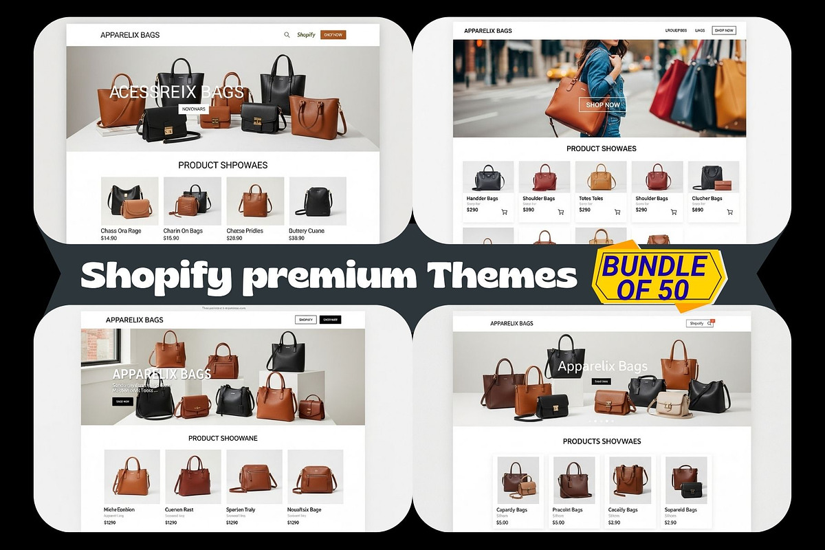 Shopify Premium Themes Bundle 50, a Shopify Template by Aban's World (Photo 21 of 60)