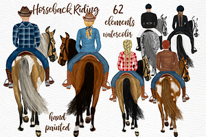 Horseback Riding Clipart Horse Png