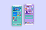 iOS 14 Retro Home Screen Icons, an Icon by Luna Studio (Thumbnail 2 of 9)