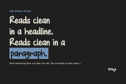 Mix Penny Press - Neat Handwriting, a Handwritten Font by Mix Fonts (Thumbnail 3 of 10)