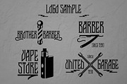 Braga + Extras, a Font by EN86-21 (Thumbnail 4 of 5)