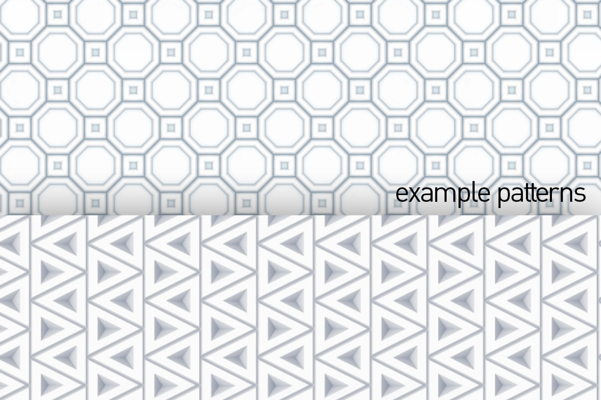 Clean Seamless White Patterns, a Pattern Graphic by Creative Graphics (Photo 5 of 5)