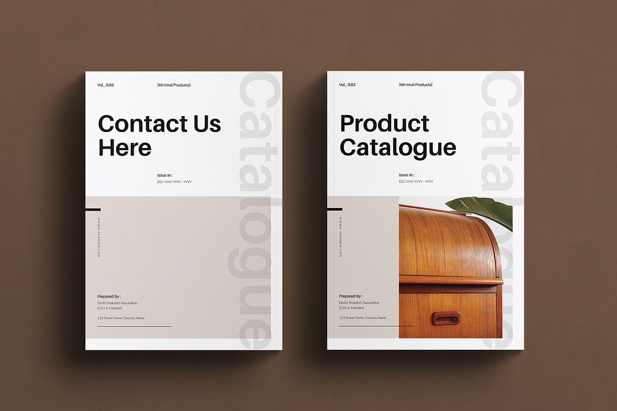 Product Catalog Template, a Brochure Template by E-Type (Photo 8 of 8)