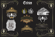 Dacttelyons + Extras, a Blackletter Font by Sitintahitam (Thumbnail 8 of 8)