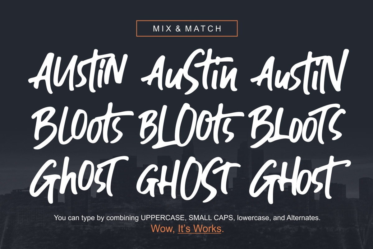 Guthen Bloots, a Script Font by azetypestudios.com (Photo 5 of 21)