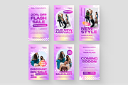 Y2K Fashion Instagram Story, a Social Media Template by MMPixelCraft (Thumbnail 2 of 4)